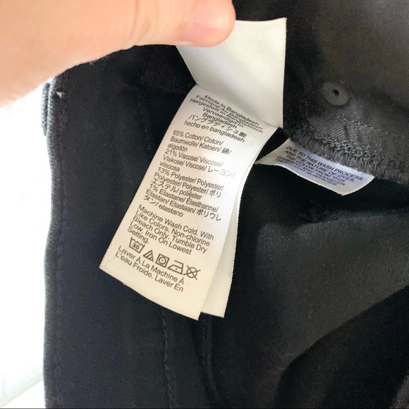 NWT J. Crew 9" Mid-Rise Black Skinny Jean - Picture 5 of 5